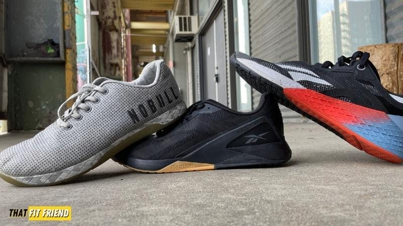 nobull trainer vs reebok nano x1 vs reebok nano x versatility